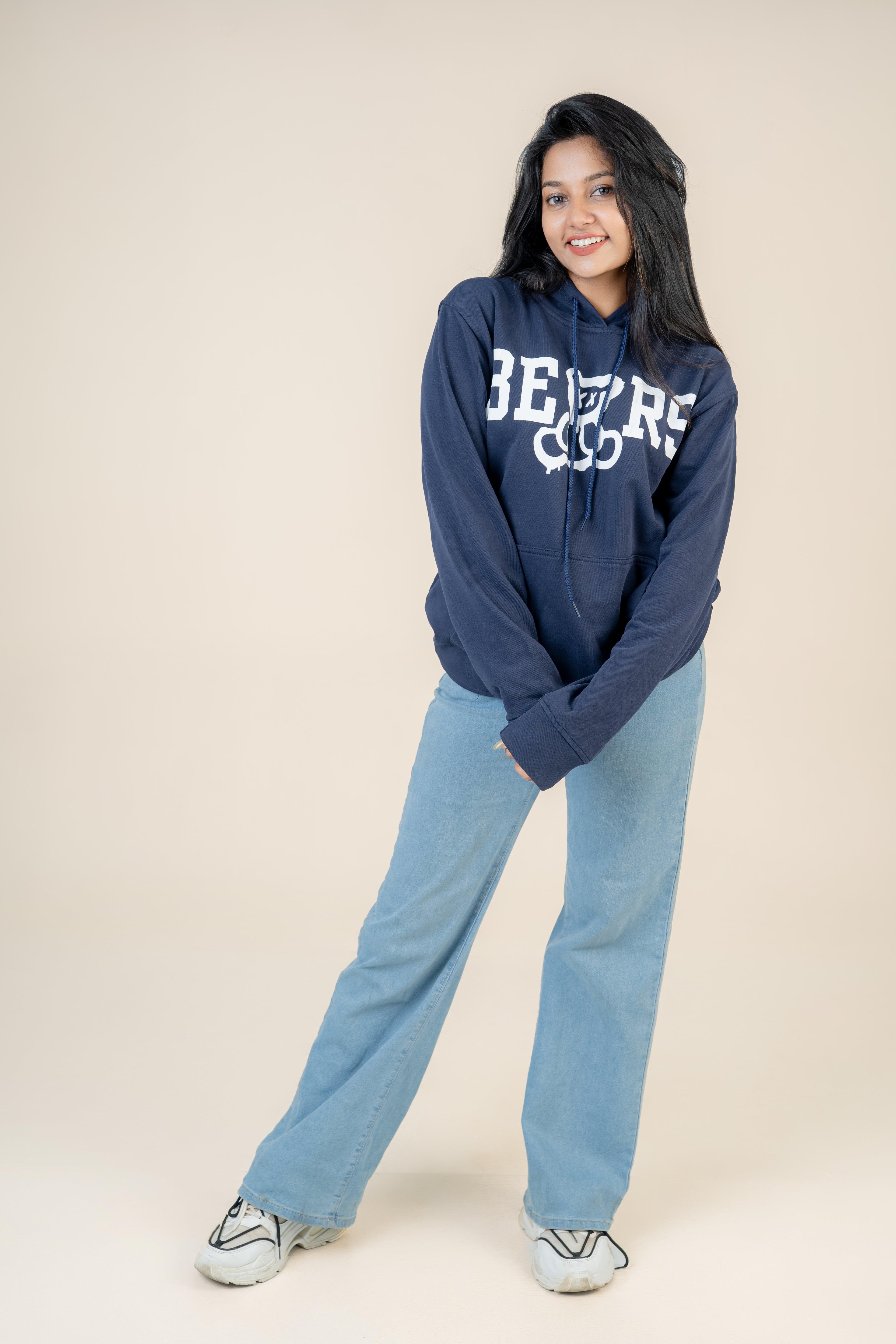 BEARS Navy Blue Fleece Hoodie