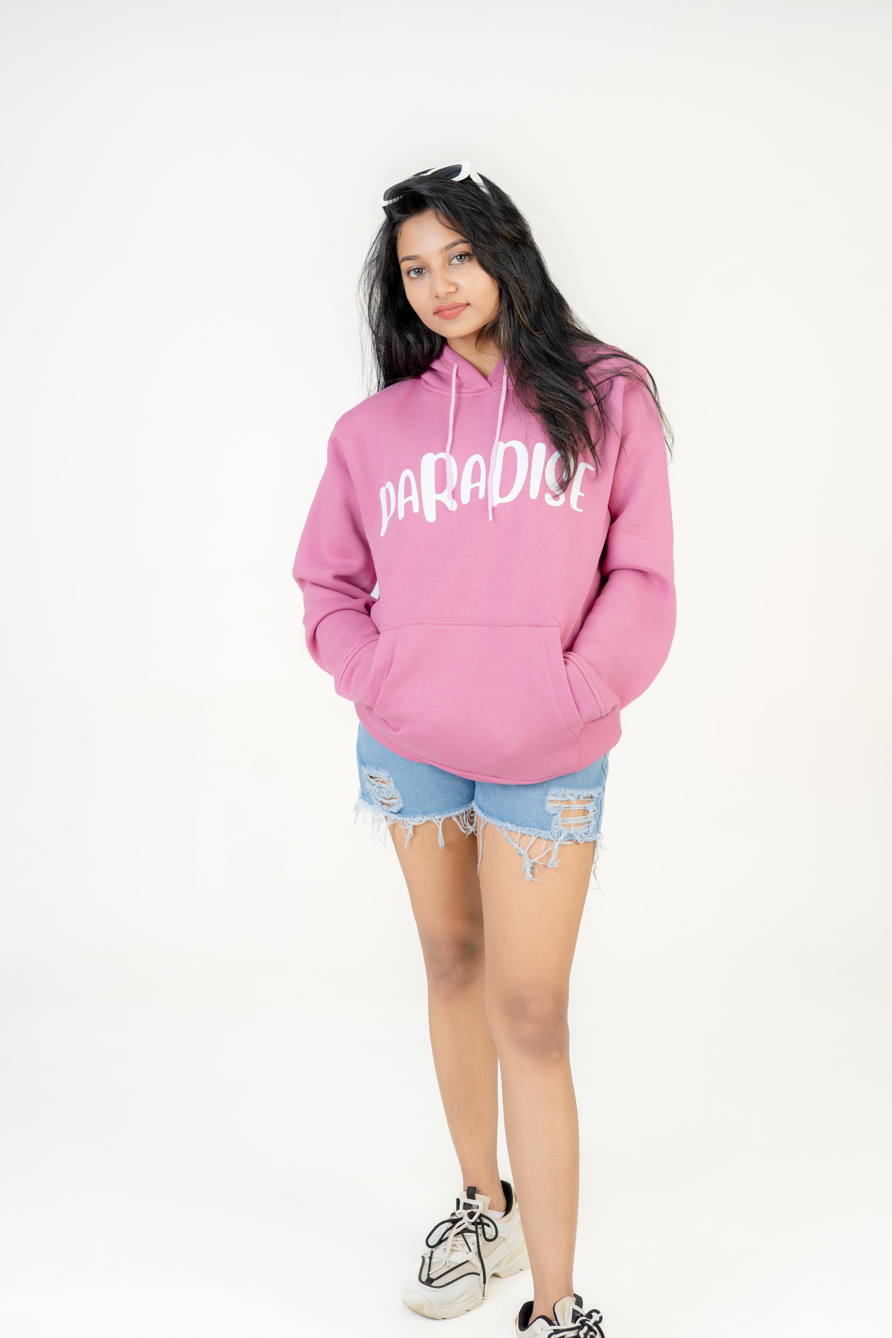 Paradise Pink Fleece Hoodie