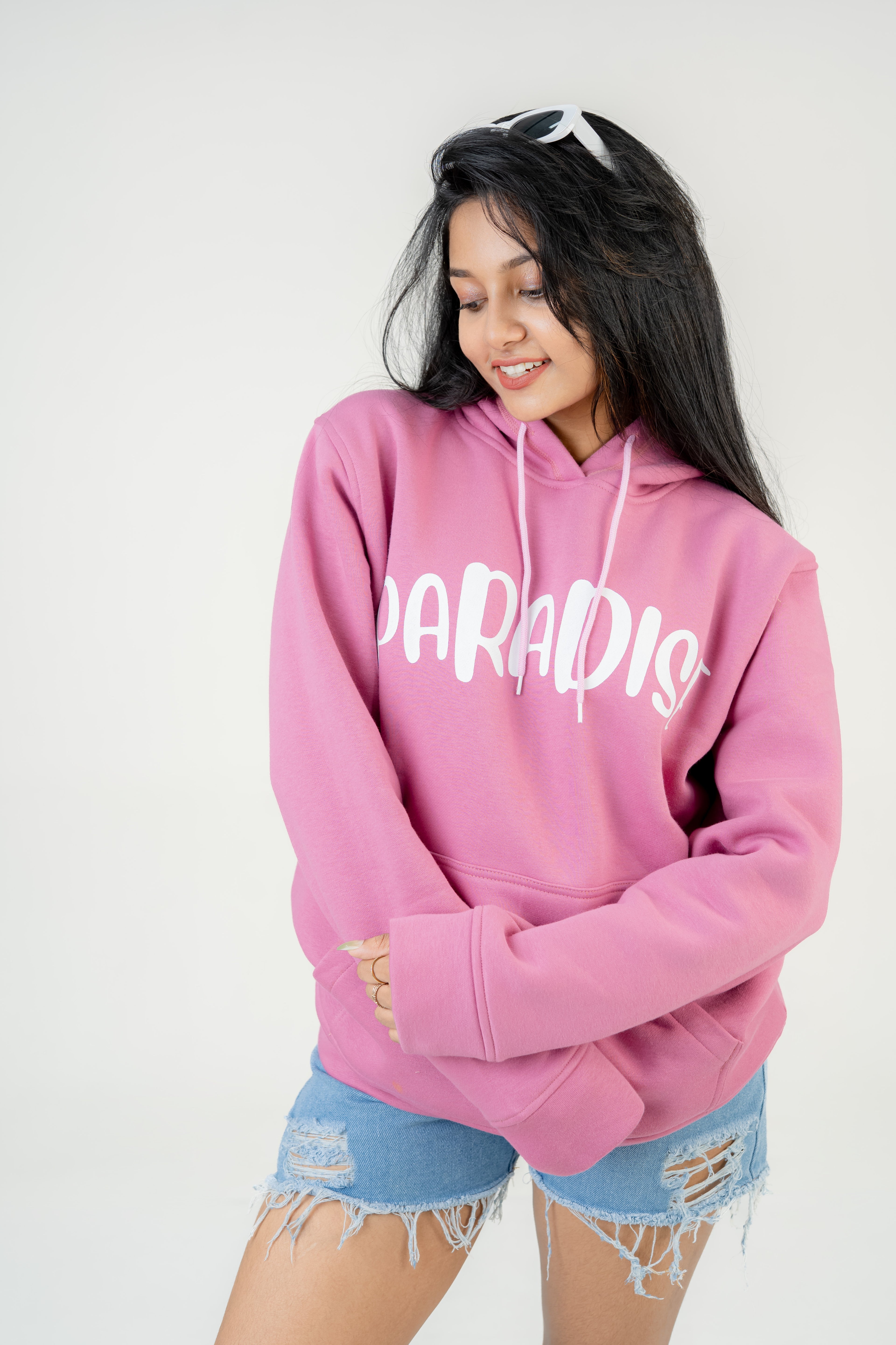 Paradise Pink Fleece Hoodie
