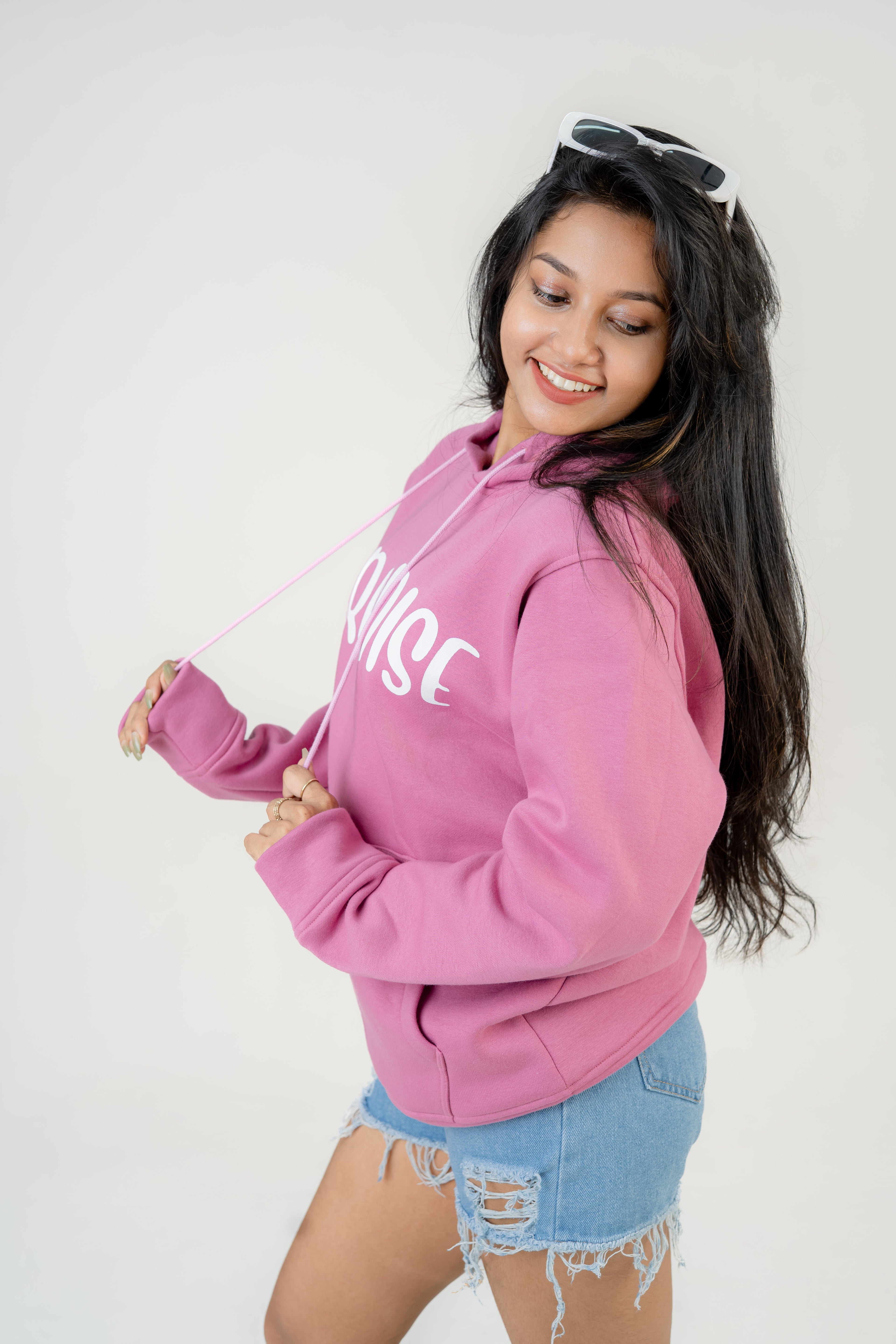 Paradise Pink Fleece Hoodie