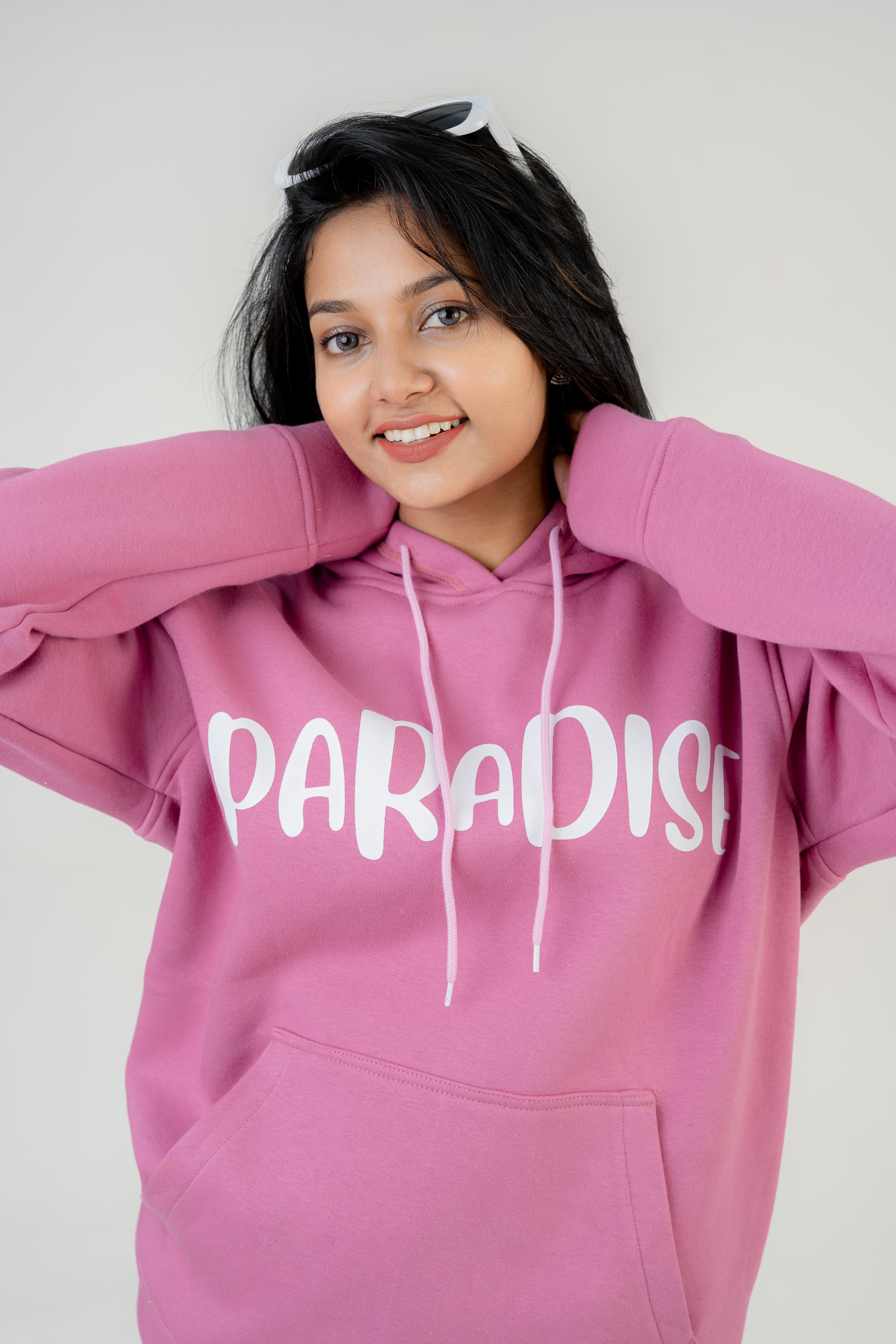 Paradise Pink Fleece Hoodie