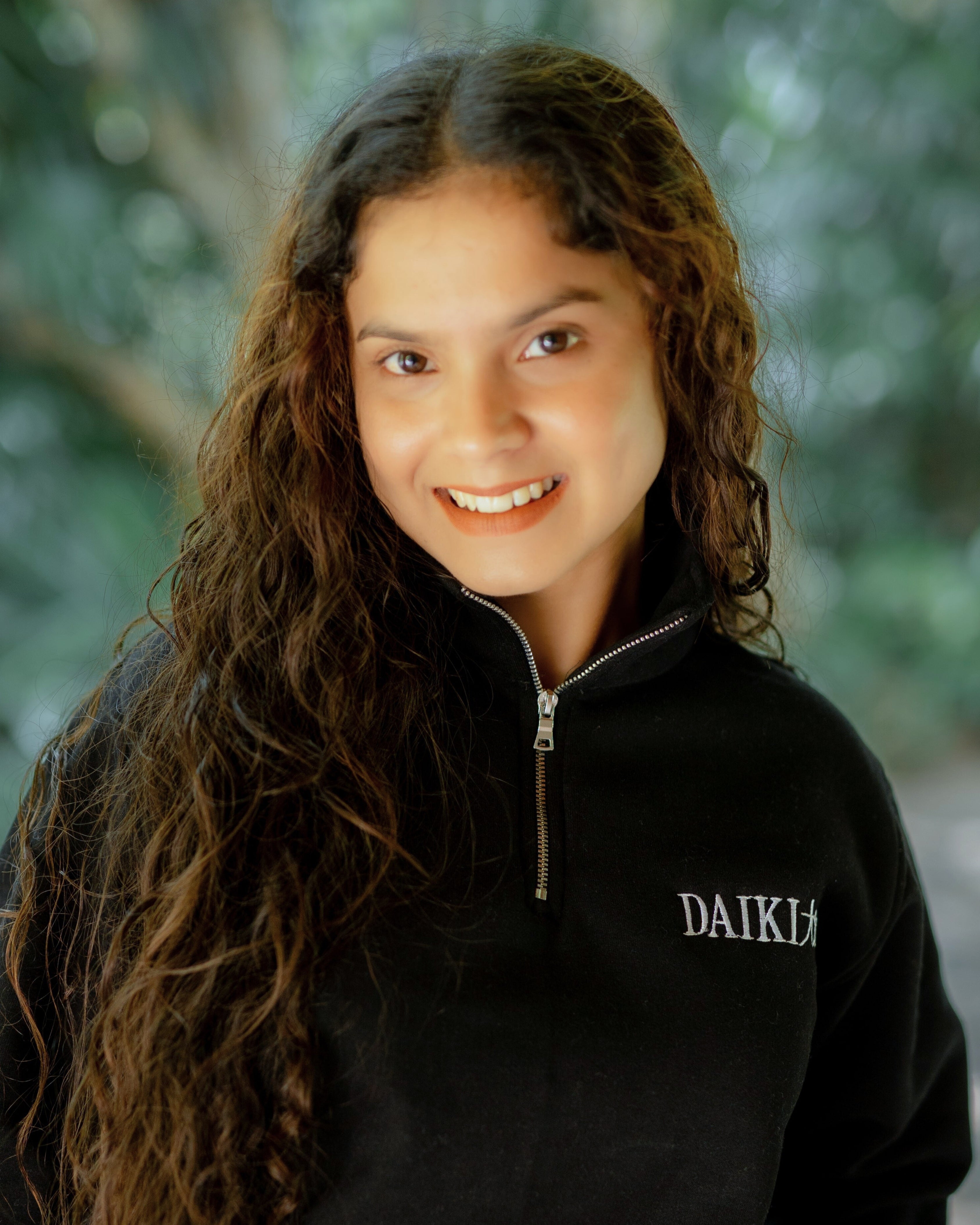 Black Fleece Turtleneck Sweatshirt With Zip