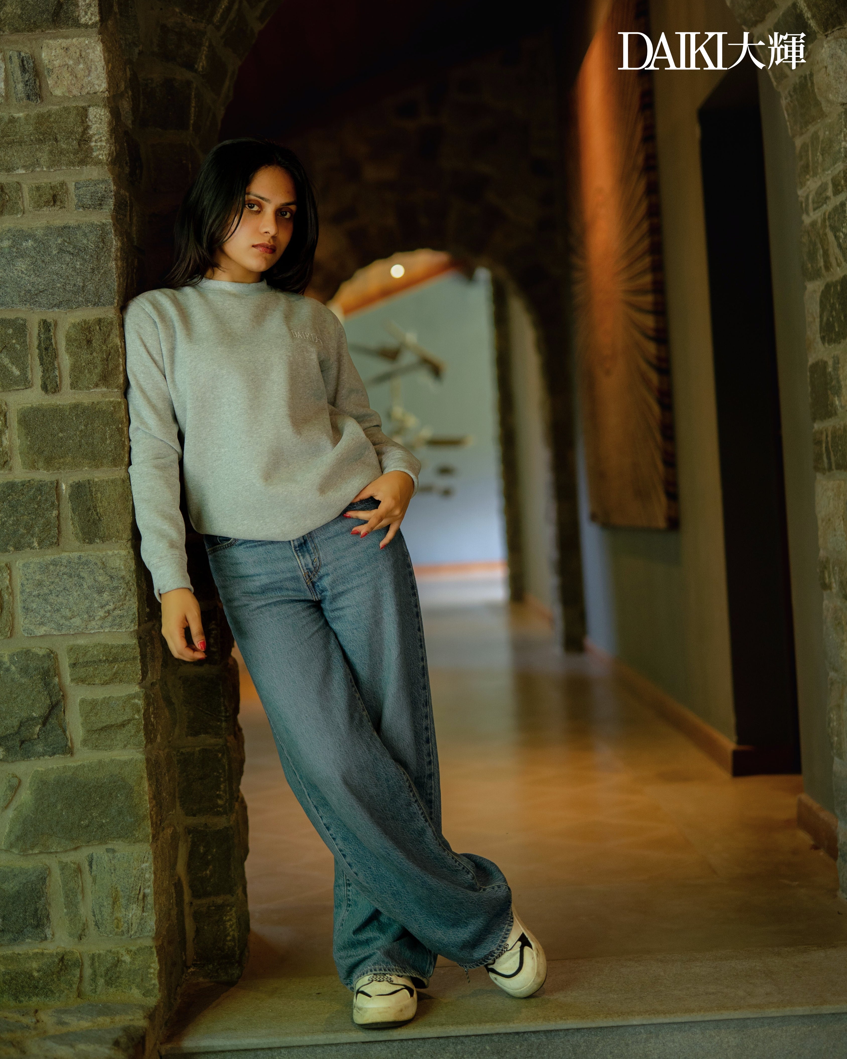 Fleece Crew-Neck Sweatshirt